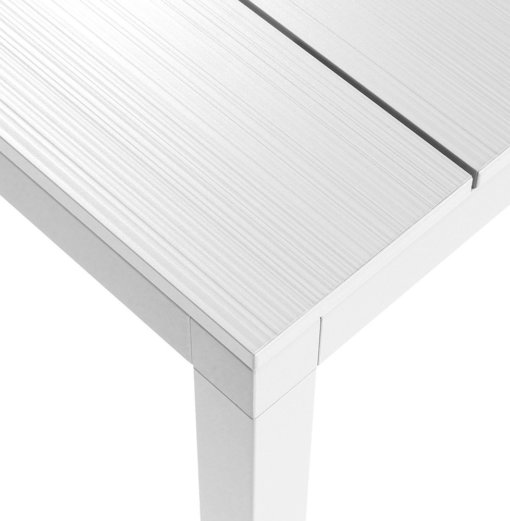 RIO 2100 ALUMINIUM EX WHITE OUTDOOR DINING TABLE - Image 2