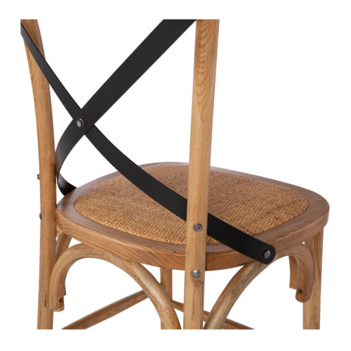 VILLA CROSS BACK BARSTOOL SMOKED OAK - Image 7