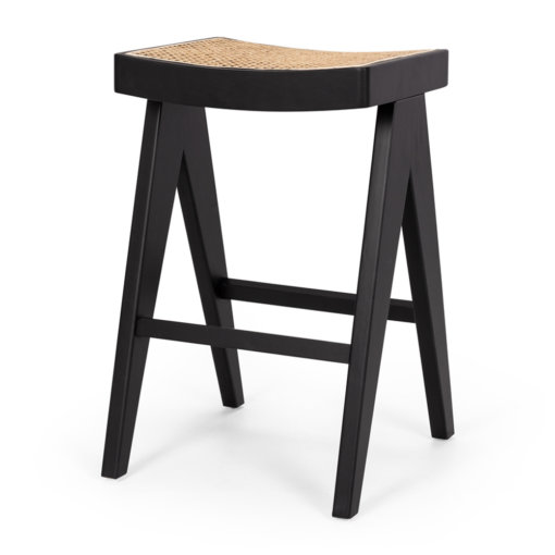 PALMA OAK BARSTOOL BLACK