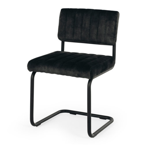 BLAKE DINING CHAIR VELVET ANTHRACITE - Image 2