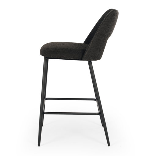 CINDERELLA  BARSTOOL BOUCLE ANTHRACITE - Image 3