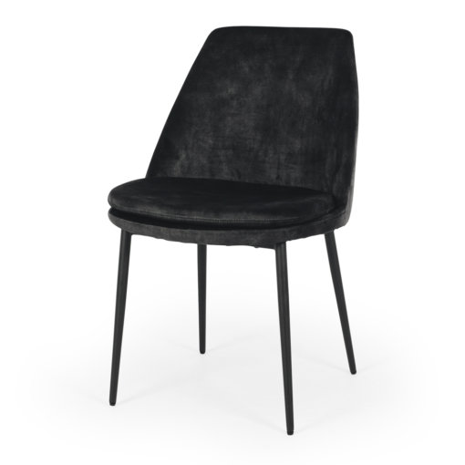 black dining chair