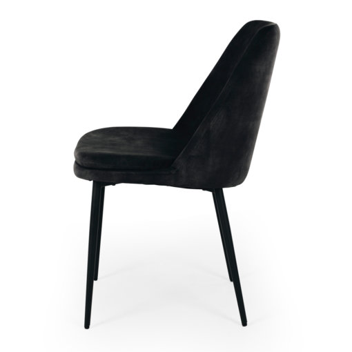 MIA DINING CHAIR VELVET ANTHRACITE - Image 3