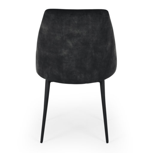 MIA DINING CHAIR VELVET ANTHRACITE - Image 4