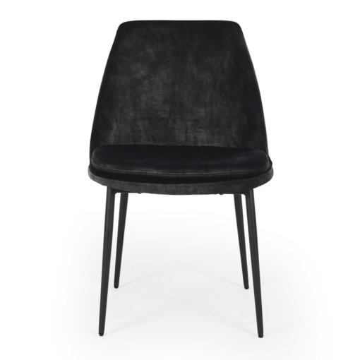 MIA DINING CHAIR VELVET ANTHRACITE - Image 5