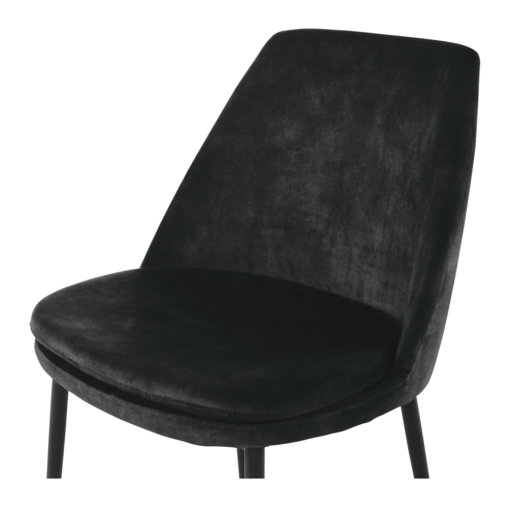 MIA DINING CHAIR VELVET ANTHRACITE - Image 6