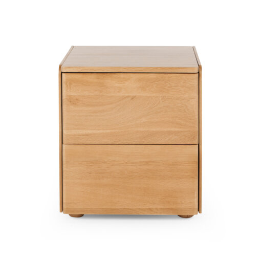 CUBE OAK BEDSIDE OAK TOP