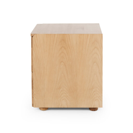 CUBE OAK BEDSIDE OAK TOP - Image 4