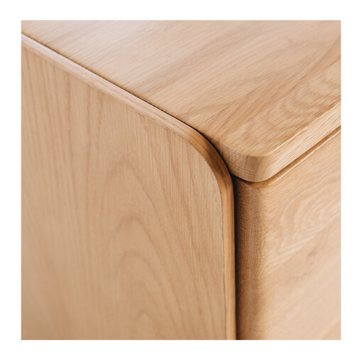 CUBE OAK BEDSIDE OAK TOP - Image 5