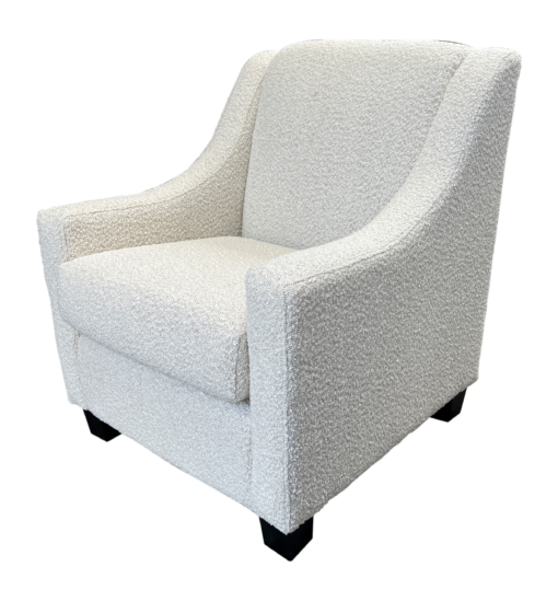 LOUISE ARMCHAIR NZ MADE OVIS BOUCLE