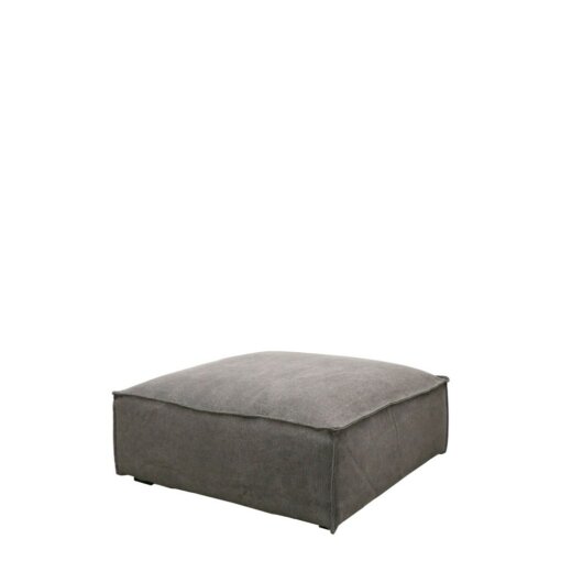 MADDOX OTTOMAN CHARCOAL COVER ONLY