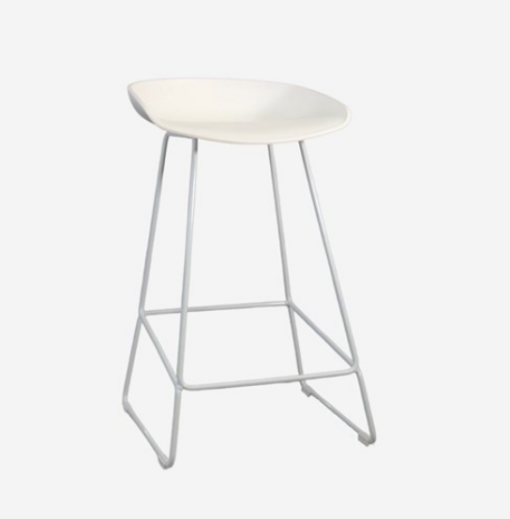 MALLI WHITE BARSTOOL - Image 2