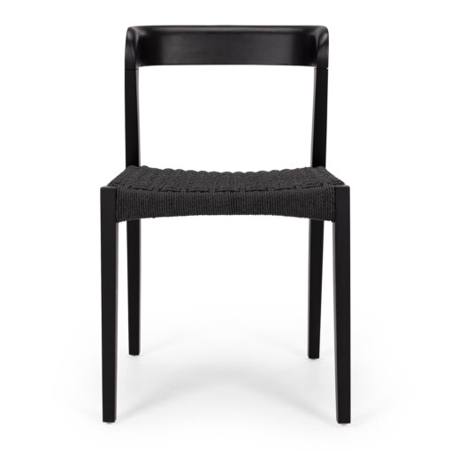 HAAST CHAIR BLACK ROPE SEAT - Image 2