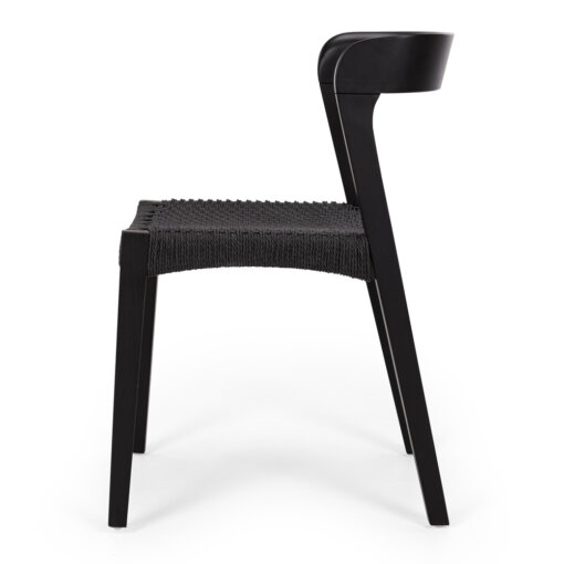 HAAST CHAIR BLACK ROPE SEAT - Image 4