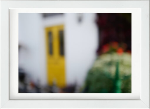YELLOW DOOR DUBLIN WHITE FRAME