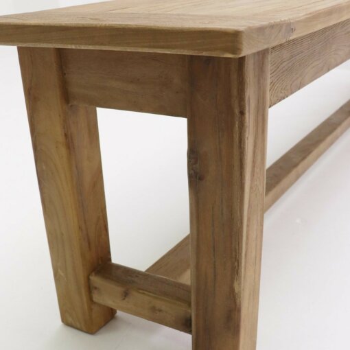 FARMHOUSE ELM BENCH – 135CM - Image 2