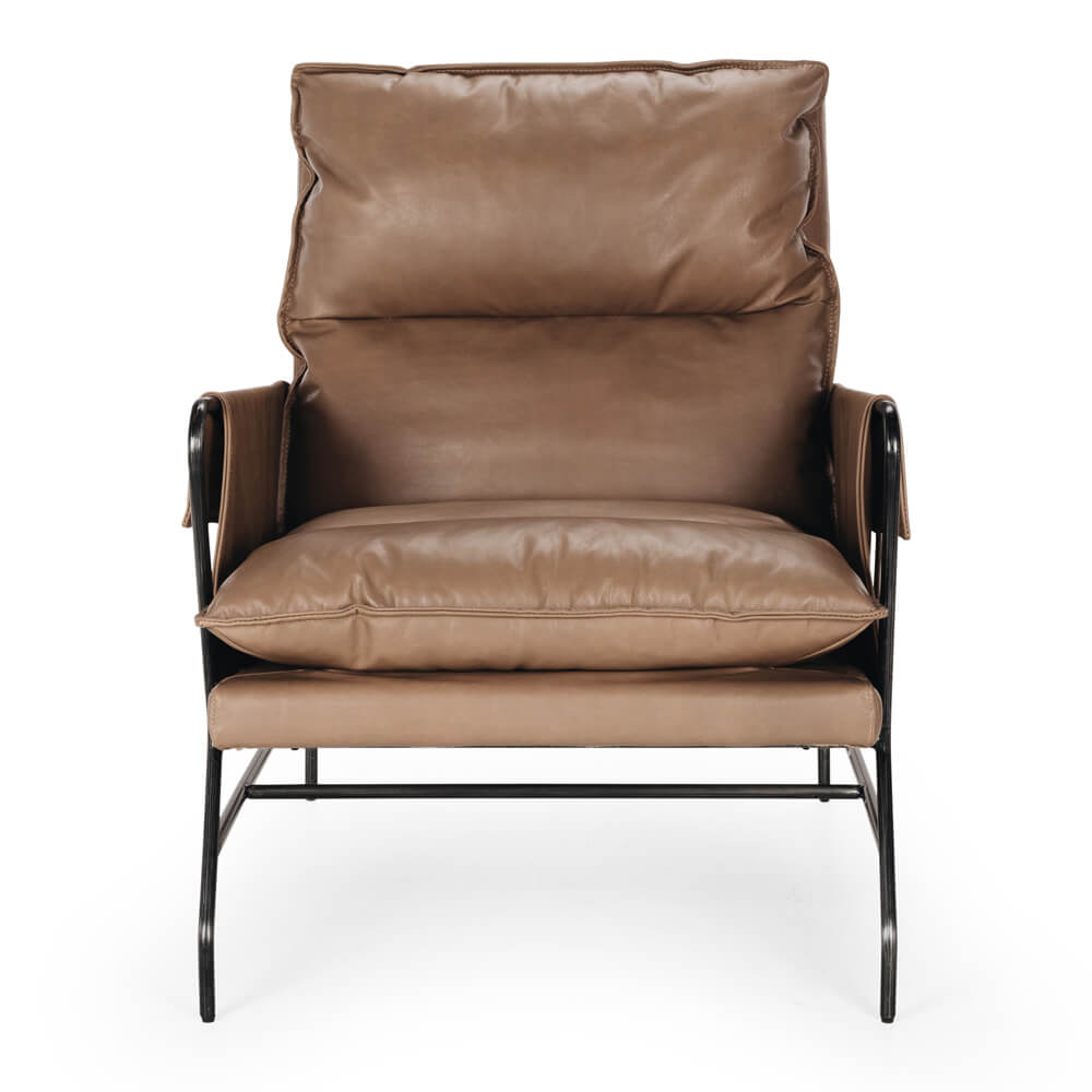 NORSE ARMCHAIR TOBACCO LEATHER Lounge & Living