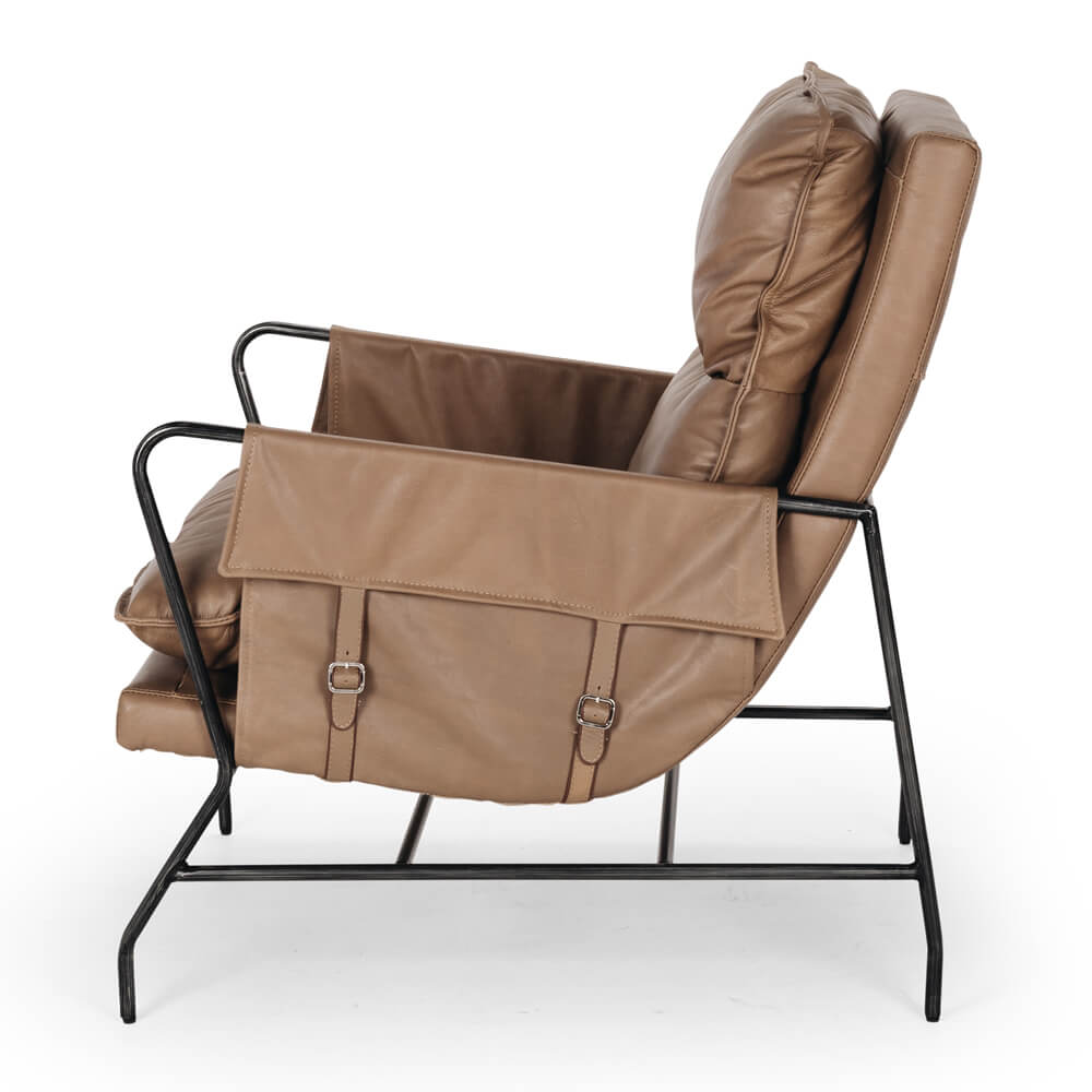 NORSE ARMCHAIR TOBACCO LEATHER Lounge & Living