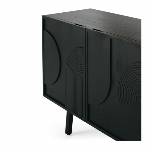 ARC SIDEBOARD BLACK OAK - Image 6