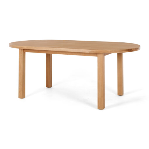 ARC DINING TABLE 200 NATURAL OAK - Image 2