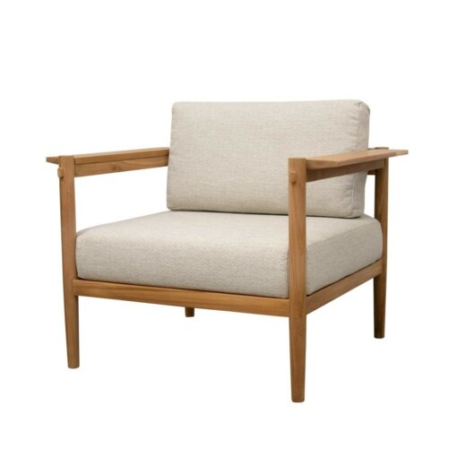 MOBY TEAK OUTDOOR ARMCHAIR