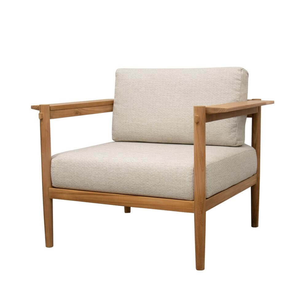 MOBY TEAK OUTDOOR ARMCHAIR - Lounge & Living