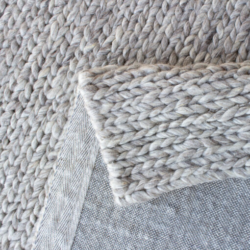 tundra braid warm grey rug