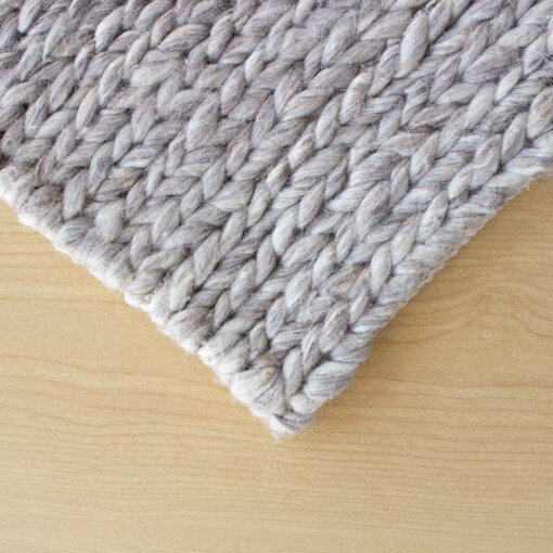 TUNDRA BRAID WARM GREY RUG 200 X 300