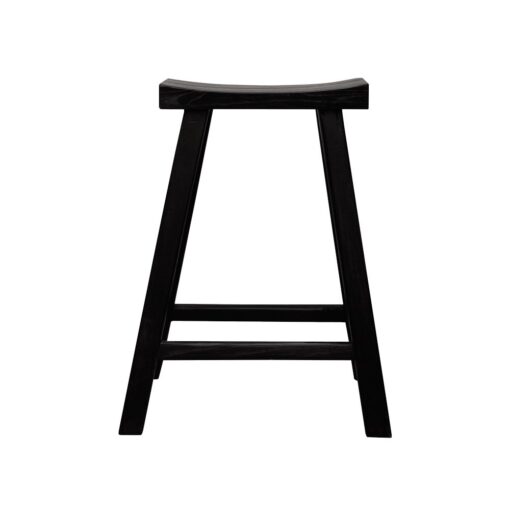 PARQ BARSTOOL WITH CURVE BLACK - Image 2