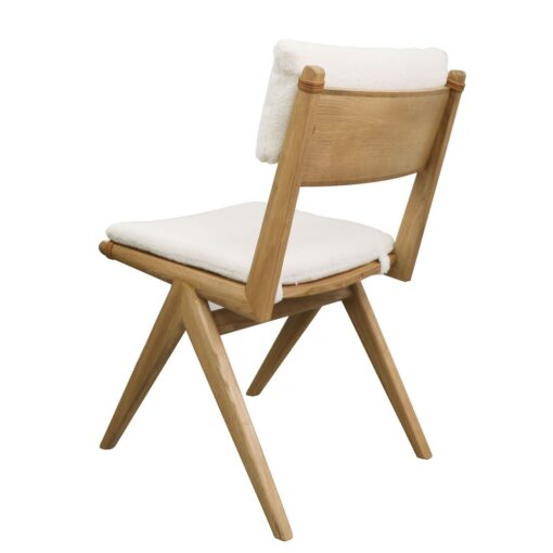 CORTEZ DINING CHAIR WITH REMOVABLE CUSHIONS - NATURAL - Image 6