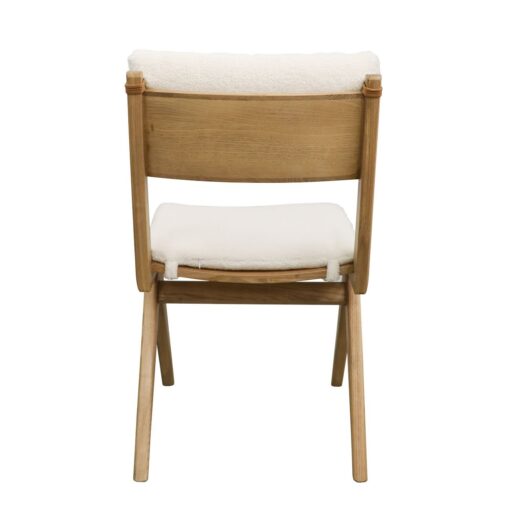 CORTEZ DINING CHAIR WITH REMOVABLE CUSHIONS - NATURAL - Image 7