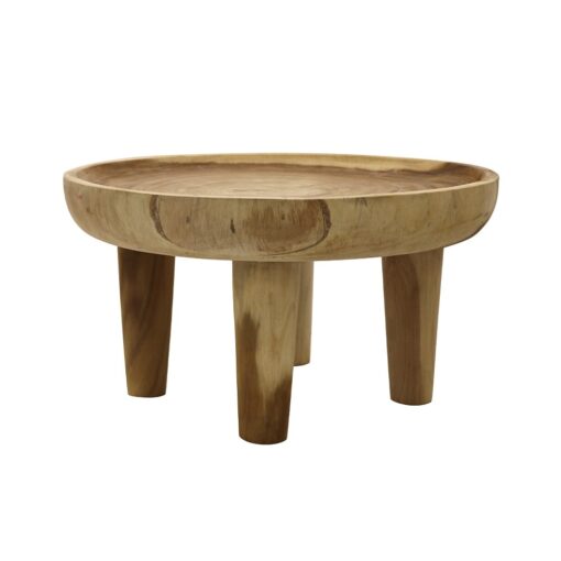 SAFARI ROUND COFFEE TABLE - NATURAL - Image 5