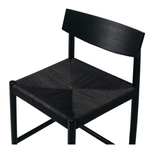 INGRID HIGH BACK BARSTOOL BLACK OAK - Image 6