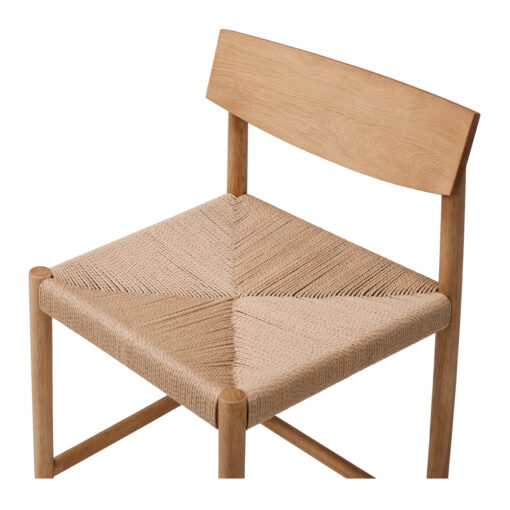 INGRID HIGH BACK BARSTOOL OAK NATURAL ROPE - Image 6