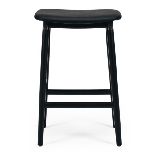 NILES BAR STOOL BLACK OAK - Image 3