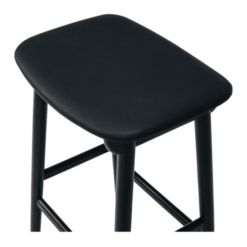 NILES BAR STOOL BLACK OAK - Image 6