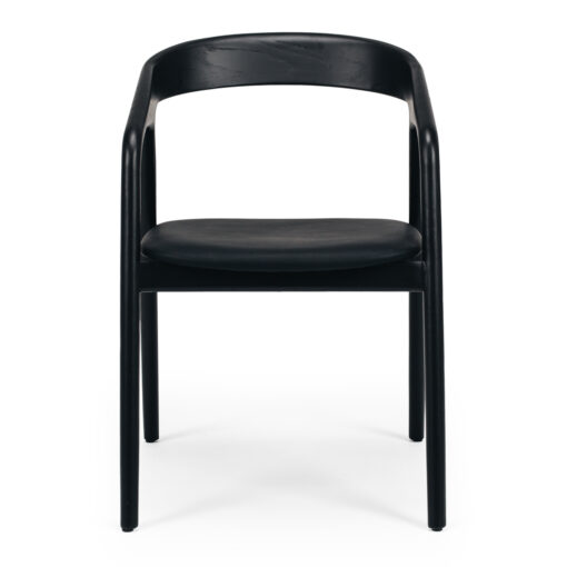 NORA DINING CHAIR BLACK OAK - Image 3