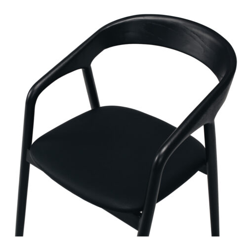 NORA DINING CHAIR BLACK OAK - Image 6