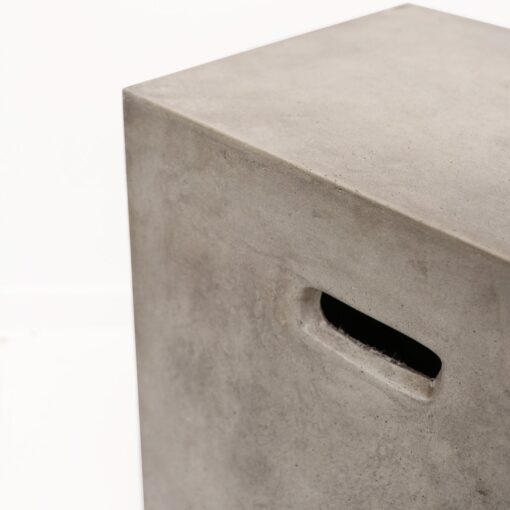 RECTANGLE CONCRETE STOOL / SIDE TABLE - Image 3