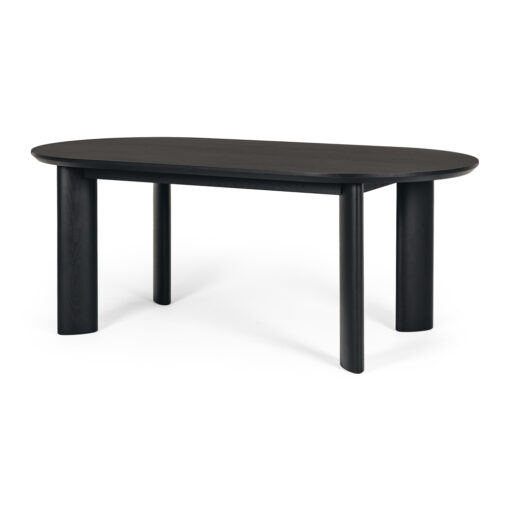 KONTUR BLACK OAK DINING TABLE 200X100 - Image 3