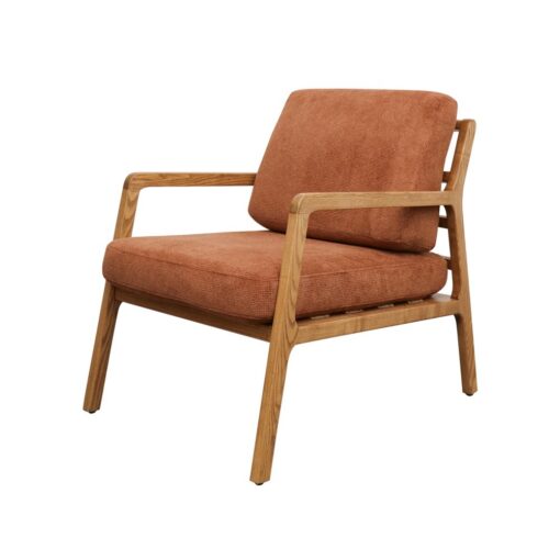 BAKER ARMCHAIR BURNT ORANGE