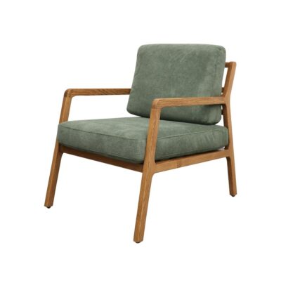 Baker vintage green armchair