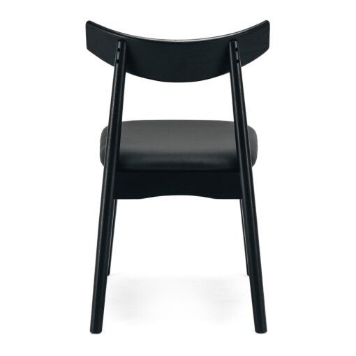 WAGNER BLACK OAK DINING CHAIR - Image 4