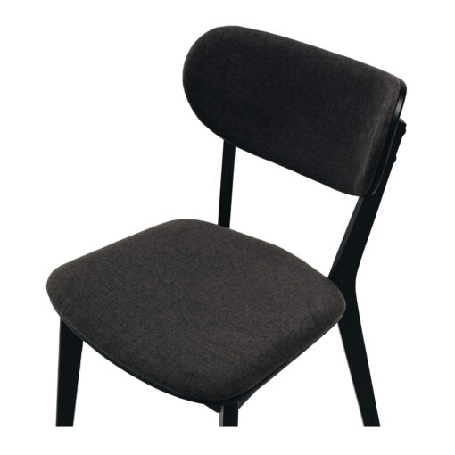 ZURICH DINING CHAIR BLACK - Image 6