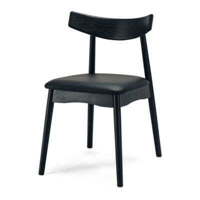 Wagner black dining chair