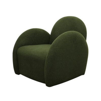 snugg armchair green swivel