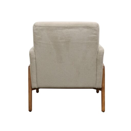 SAWYER ARMCHAIR-BEIGE FABRIC - Image 3