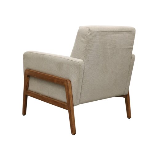 SAWYER ARMCHAIR-BEIGE FABRIC - Image 2