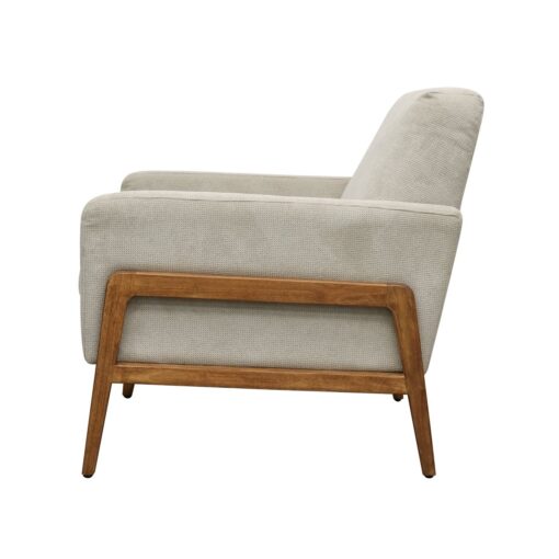 SAWYER ARMCHAIR-BEIGE FABRIC - Image 5