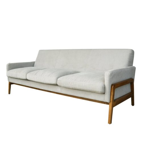 SAWYER 3 SEATER SOFA - BEIGE FABRIC - Image 2